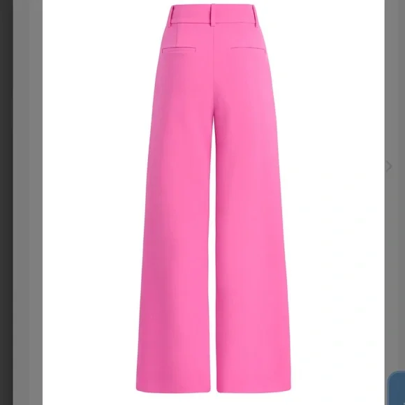 Favorite Daughter The Jones Wide-Leg Pants in Flamingo - Picture 2 of 2